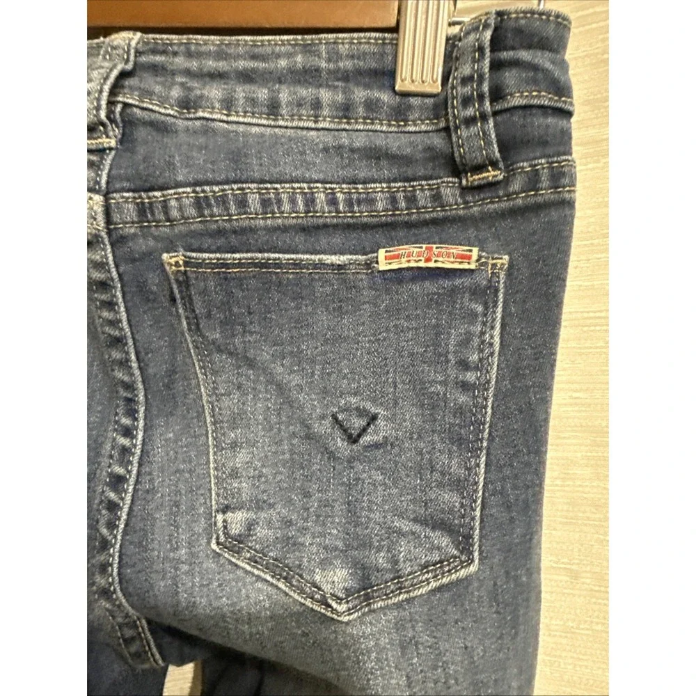 Hudson Jeans Youth 14 Blue  Slim Straight Stretch Denim Casual Back To School